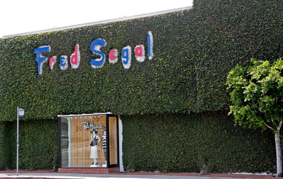 The storefront of a well-known multi-brand concept retailer.