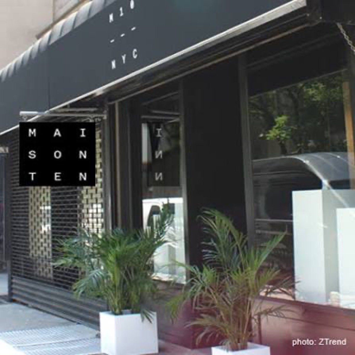 The exterior of a small curated design store.
